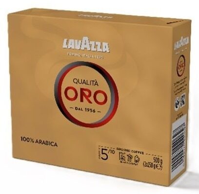 LAVAZZA Oro maltā kafija vakuumā, 2x250g